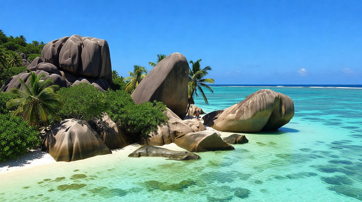 Les Seychelles et leurs plages de granit