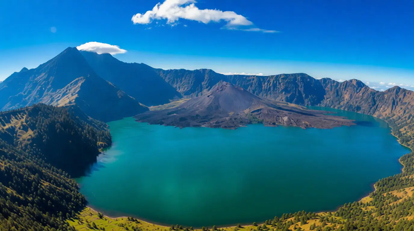 Le mont Rinjani pour les sportifs