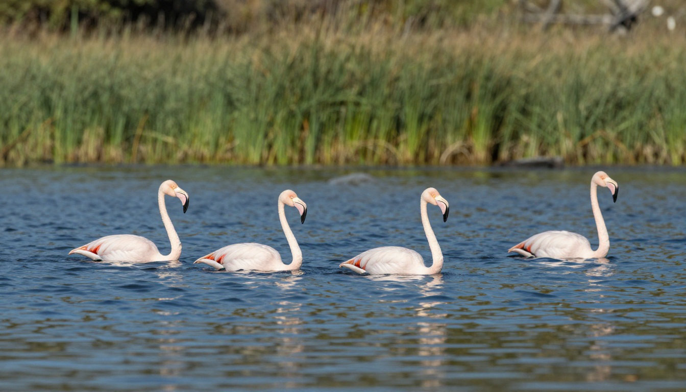 Un sanctuaire rose au milieu d'un enfer de sel