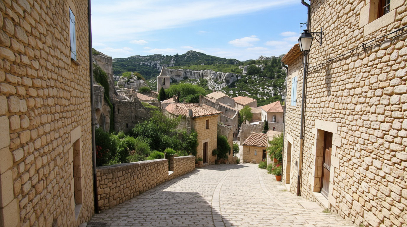 Les Baux-de-Provence et le charme fou de l'arrière-pays