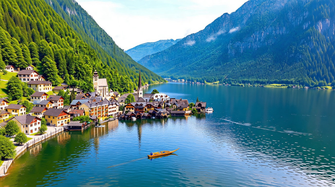 Hallstatt, le miroir des Alpes autrichiennes