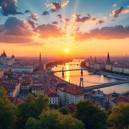 Découvrez Budapest, capitale dynamique de la Hongrie, alliant histoire riche, architecture impressionnante et vie culturelle vibrante au cœur de l'Europe.