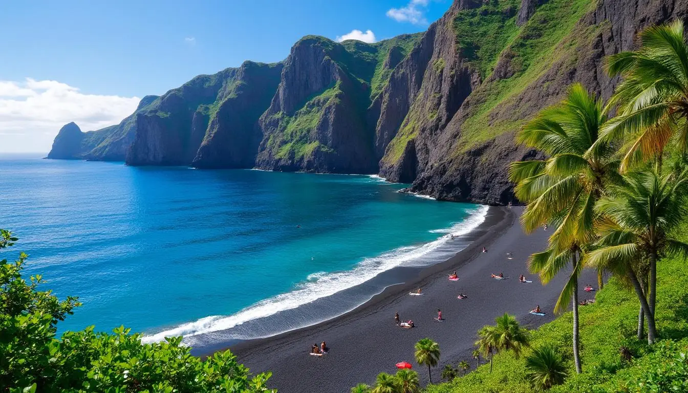 explorez les plages paradisiaques de madère et préparez-vous à des vacances inoubliables entre sable doré, eaux cristallines et paysages naturels exceptionnels.