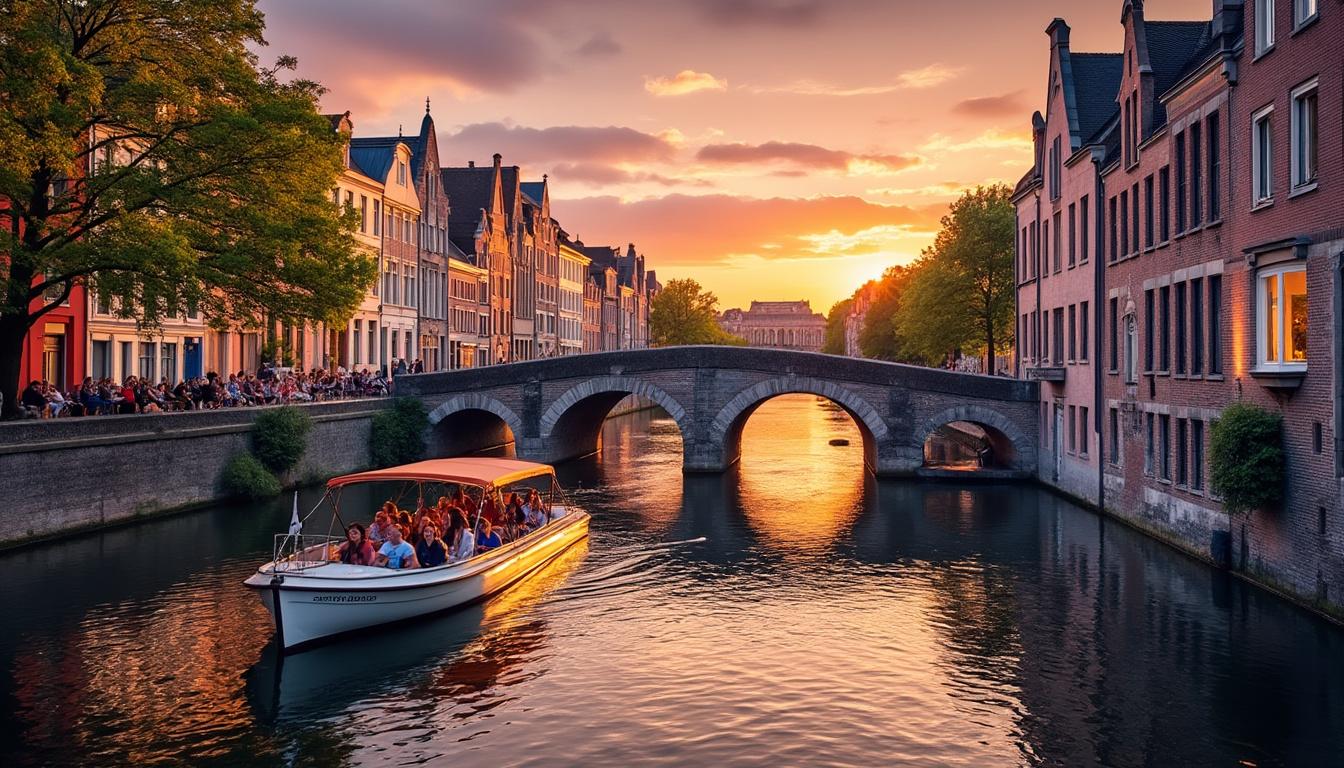 découvrez gand, une charmante ville portuaire en belgique, riche en histoire, culture et paysages pittoresques à ne pas manquer lors de votre visite.
