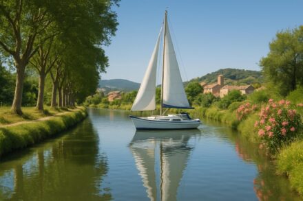 Découvrez le Canal des Deux Mers, une aventure unique reliant l'Atlantique à la Méditerranée à travers des paysages pittoresques et un patrimoine riche.