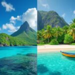 Découvrez les atouts de la Martinique et de la Guadeloupe pour choisir l'île idéale pour vos prochaines vacances entre plages paradisiaques, culture riche et activités variées.
