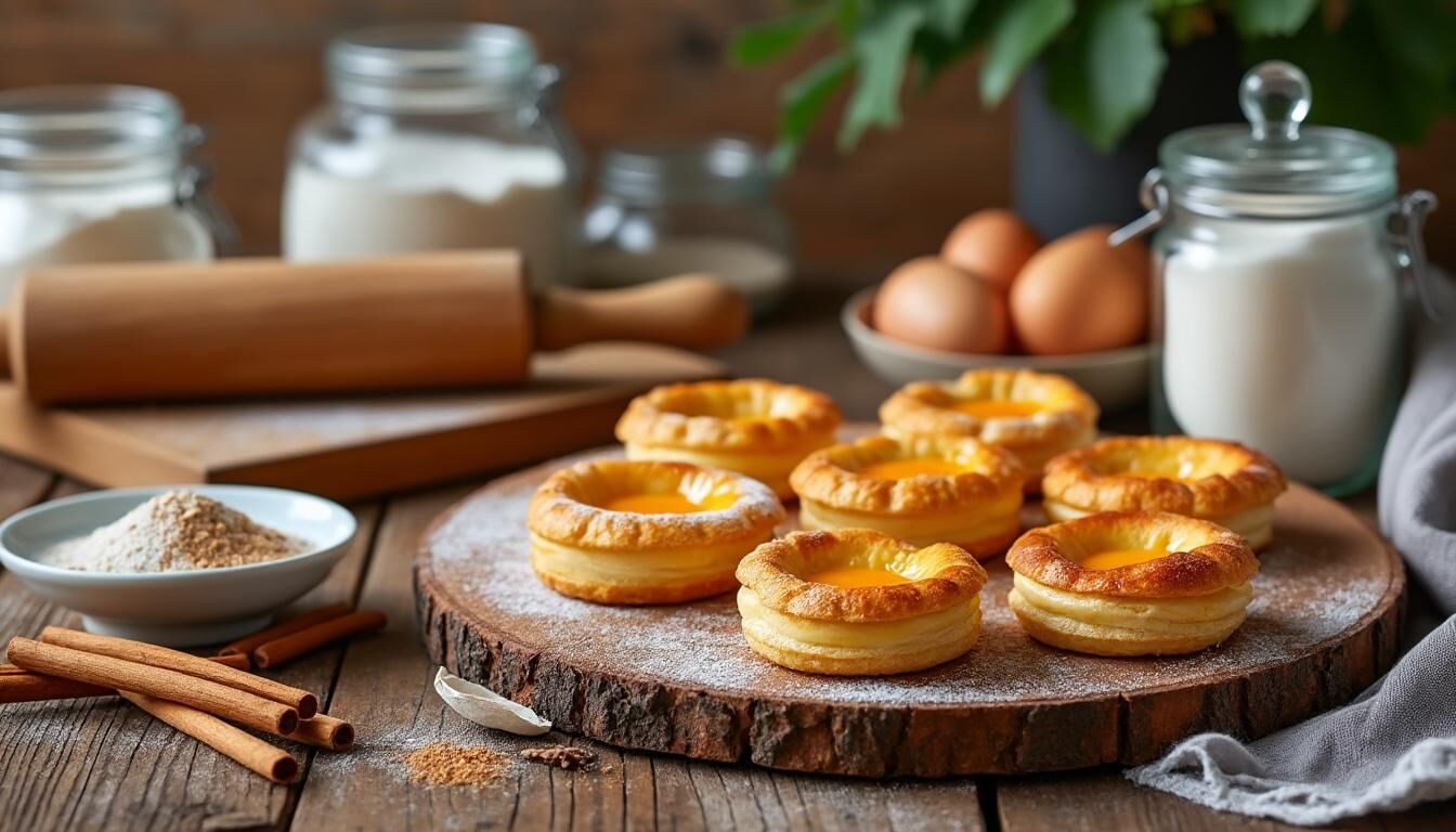 Recette authentique des pasteis de nata portugais Découvrez la recette authentique des pasteis de nata portugais, ces délicieuses tartes à la crème croustillantes et savoureuses, faciles à préparer chez vous.