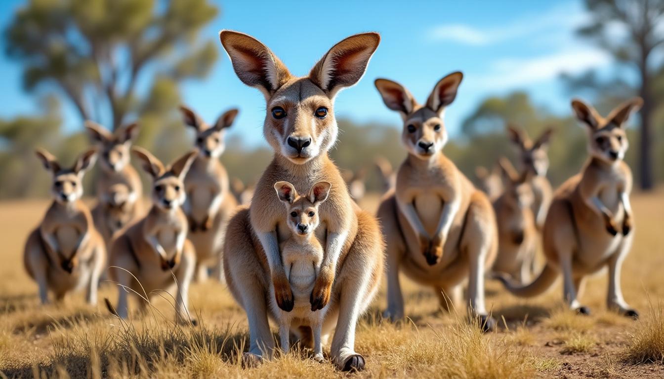 découvrez tout sur le kangourou en australie : son habitat naturel, son comportement unique et des curiosités fascinantes sur ce marsupial emblématique.
