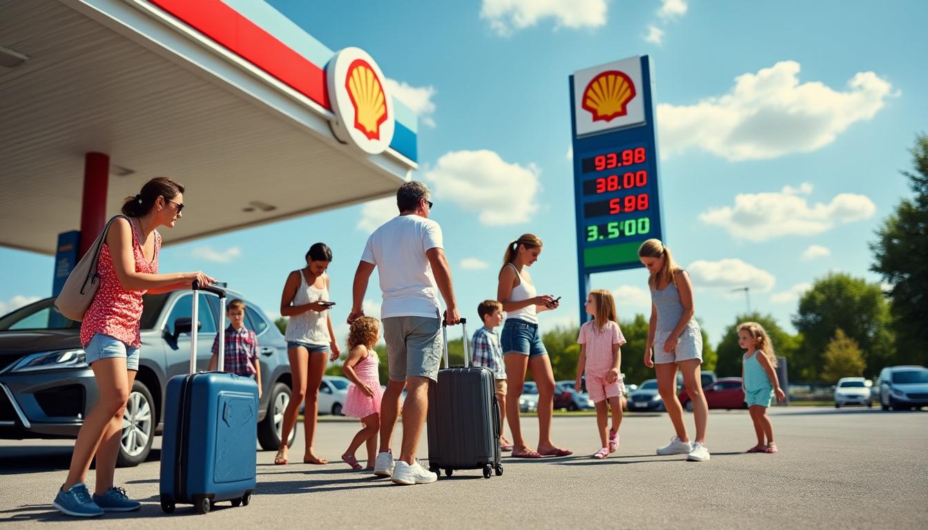 les vacances scolaires perturbées à toulouse : la forte hausse des prix du carburant impacte les déplacements et oblige à revoir les projets des familles.