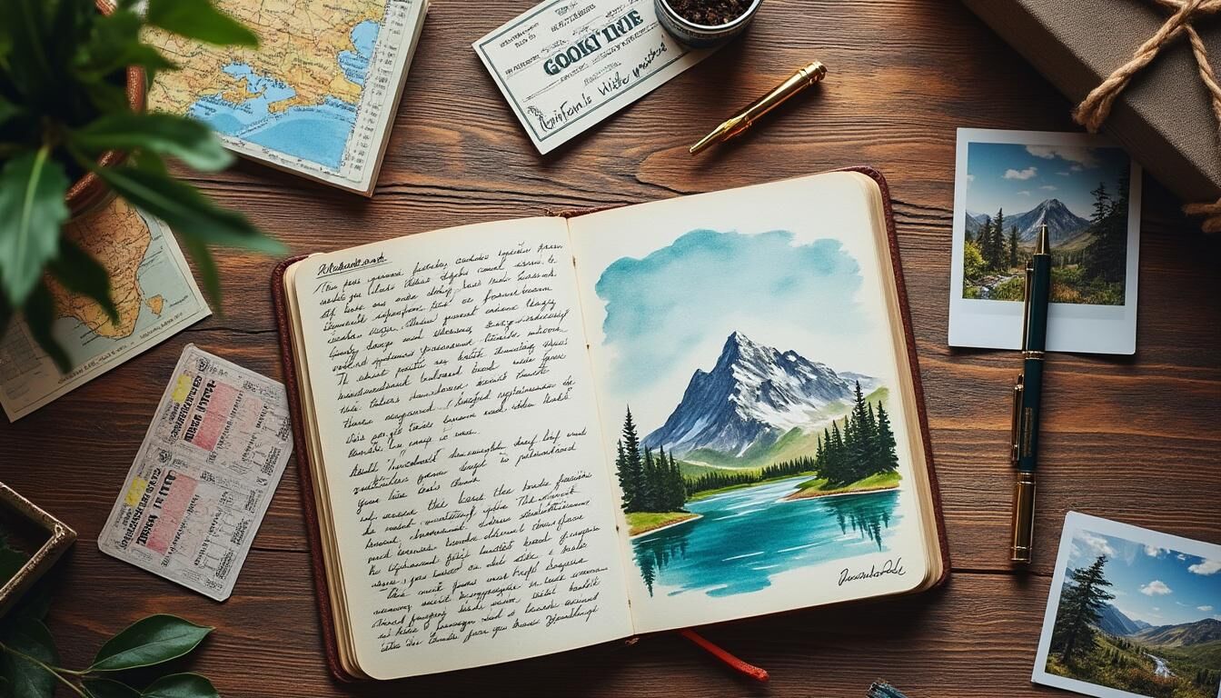 Découvrez comment créer un carnet de voyage en 5 étapes simples et complètes pour capturer tous vos souvenirs et aventures.