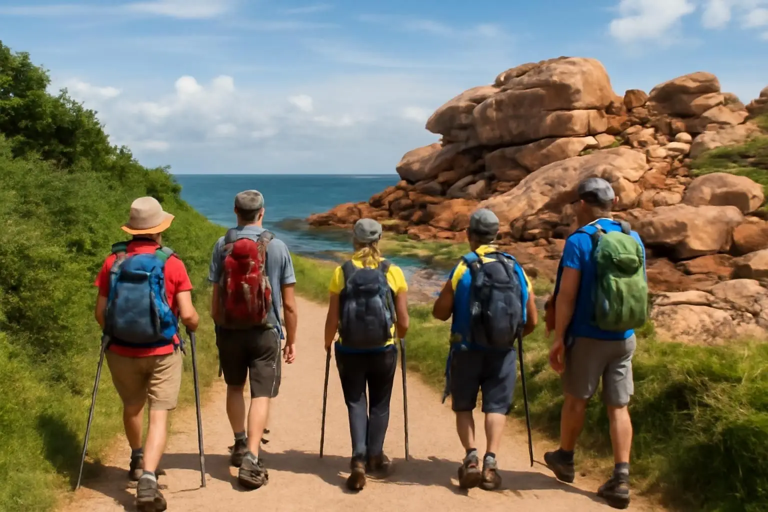 Explorez la magnifique côte de granit rose en Bretagne, célèbre pour ses formations rocheuses uniques, ses paysages côtiers à couper le souffle et ses plages idylliques. Une destination incontournable pour les amoureux de la nature et de la randonnée.