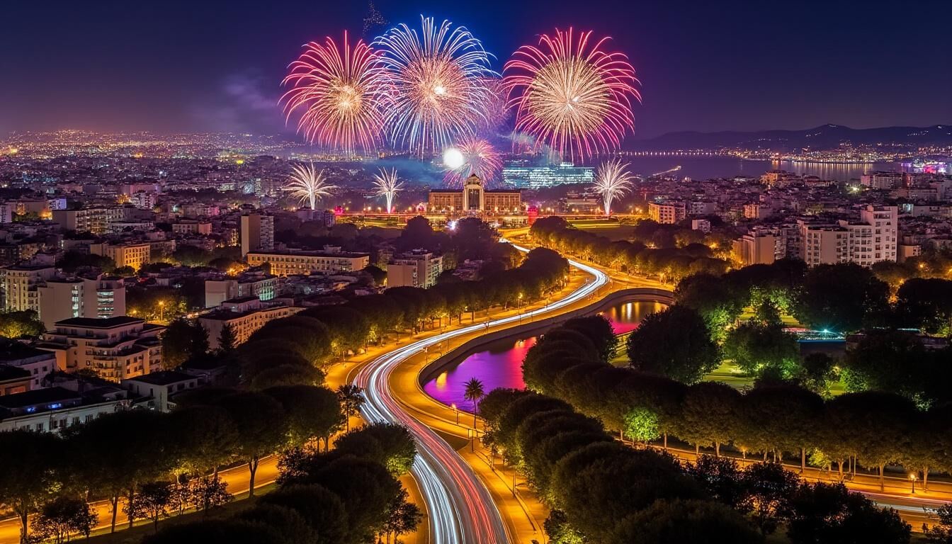 Découvrez les spectacles de feu d'artifice à Montpellier, parfaits pour célébrer vos événements et moments festifs en famille ou entre amis.