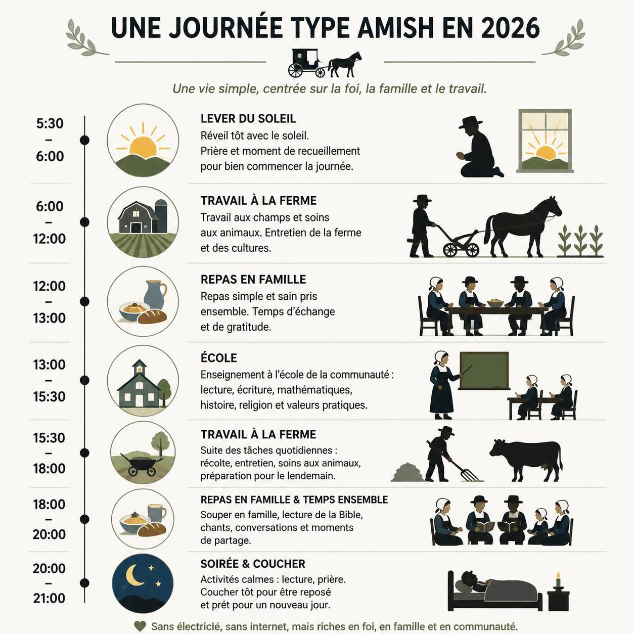 explorez le mode de vie amish en 2026 : traditions, simplicité et valeurs authentiques d'une communauté unique.