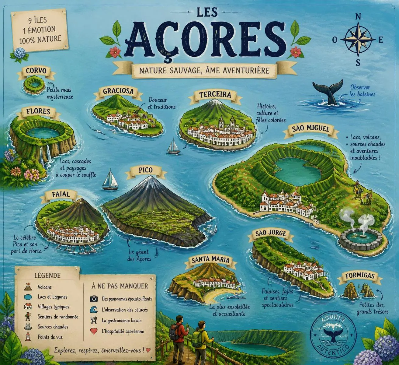 découvrez notre guide complet des açores avec les incontournables à visiter et des conseils pratiques pour préparer votre voyage en toute sérénité.