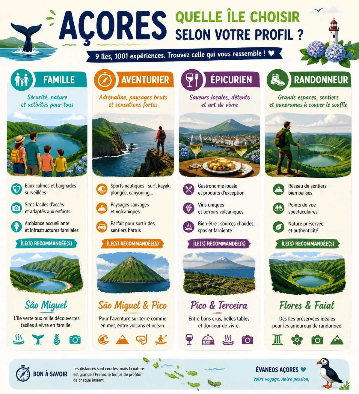 découvrez notre guide complet des açores avec les incontournables à visiter et des conseils pratiques pour organiser votre voyage en toute sérénité.