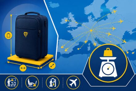 Bagages Ryanair : dimensions et règles pour voyager léger 2026 découvrez les dimensions autorisées et les règles de ryanair pour voyager léger en 2026. préparez vos bagages efficacement et évitez les frais supplémentaires lors de votre prochain vol.