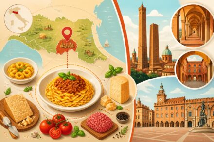 découvrez la gastronomie savoureuse et les sites incontournables de bologne, cœur de l'émilie-romagne, une région riche en culture et traditions culinaires.