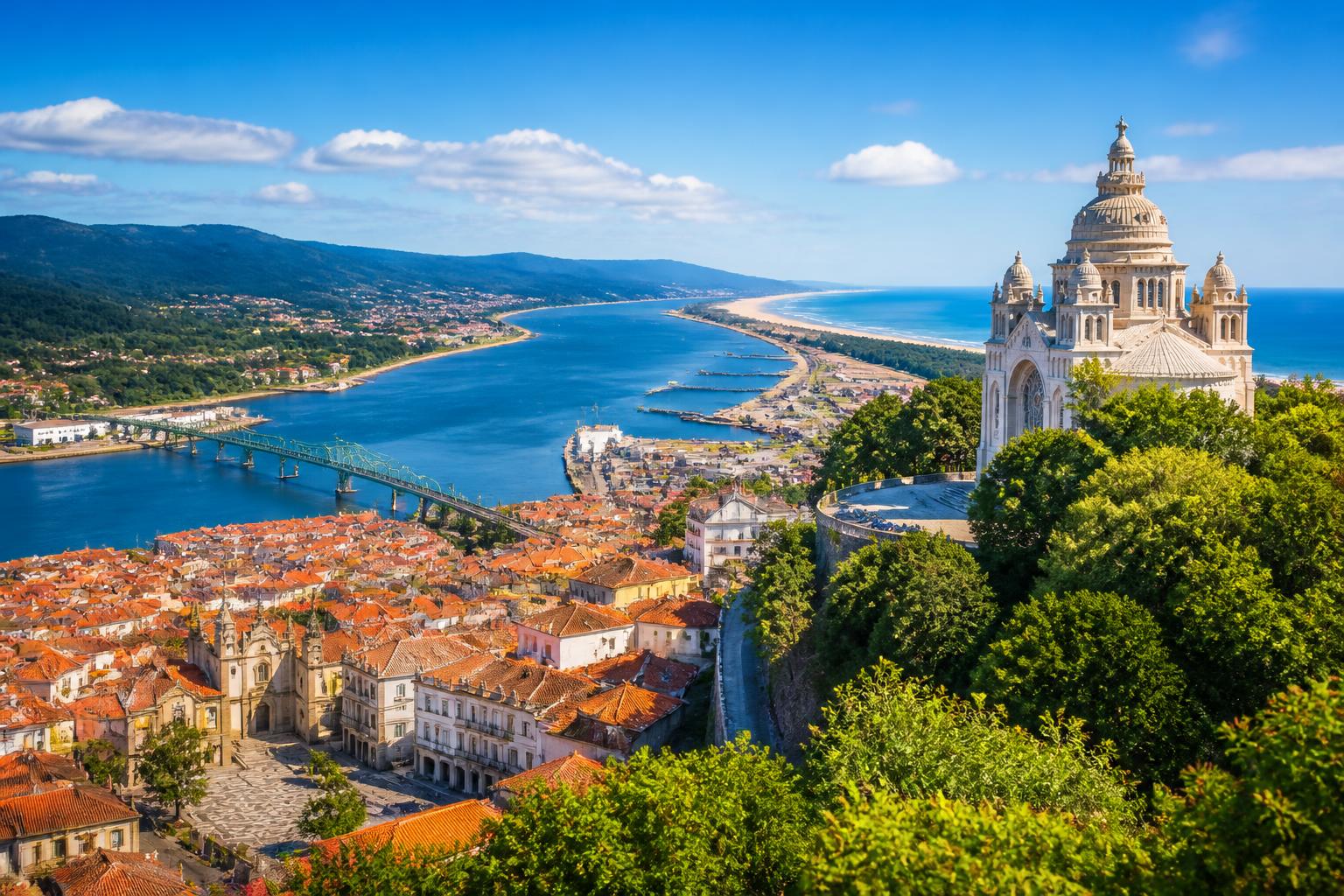 explorez viana do castelo, une ville authentique du nord du portugal, riche en culture, histoire et paysages magnifiques, idéale pour un séjour inoubliable.