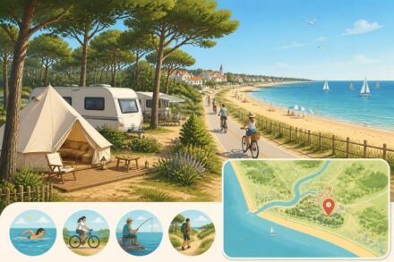 découvrez le camping le sable d'or à la tranche-sur-mer, un lieu idéal pour des vacances en bord de mer alliant détente, nature et activités pour toute la famille.