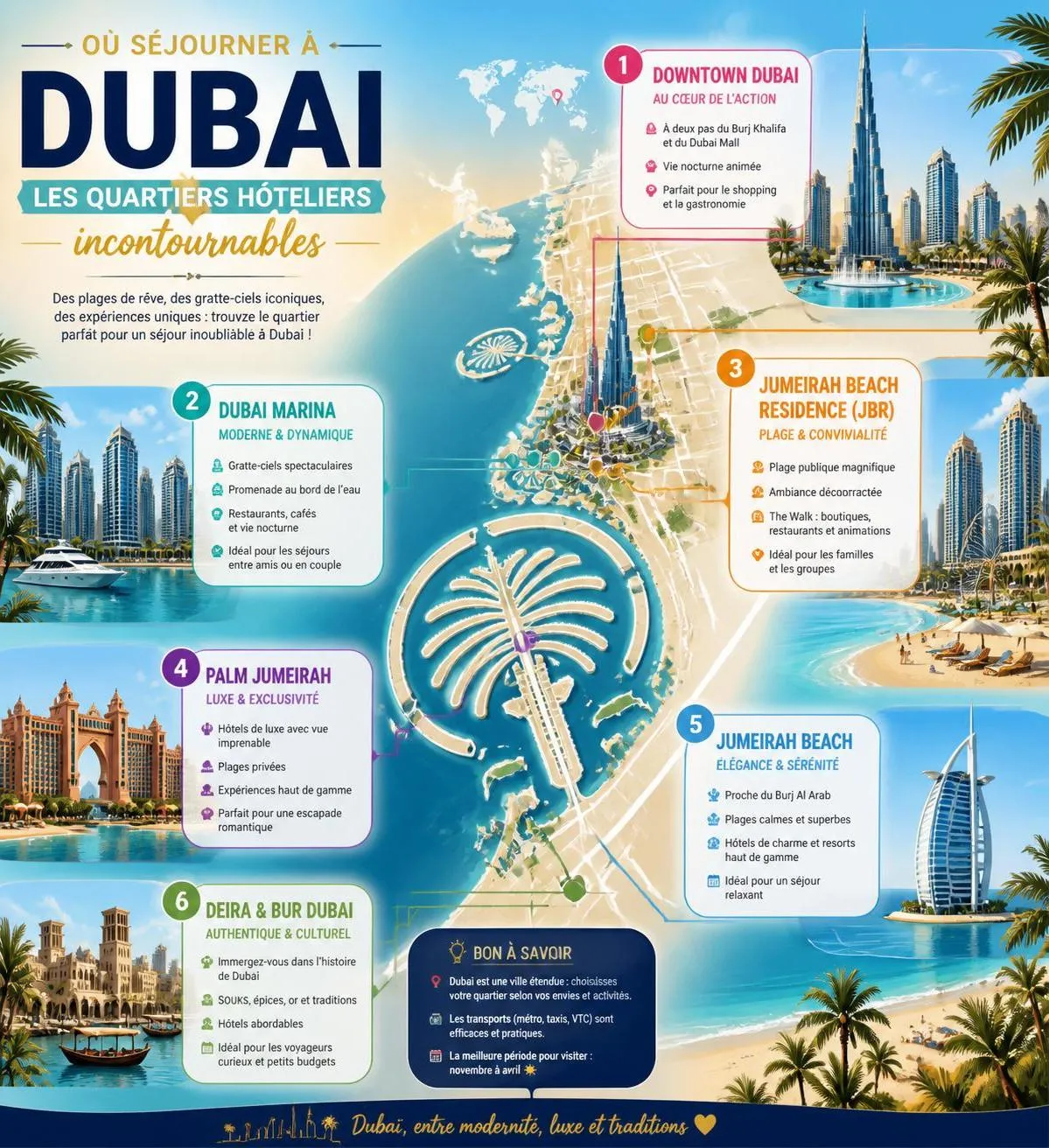 découvrez notre sélection des meilleurs hôtels à dubaï pour profiter d'un séjour inoubliable alliant luxe, confort et services exceptionnels.