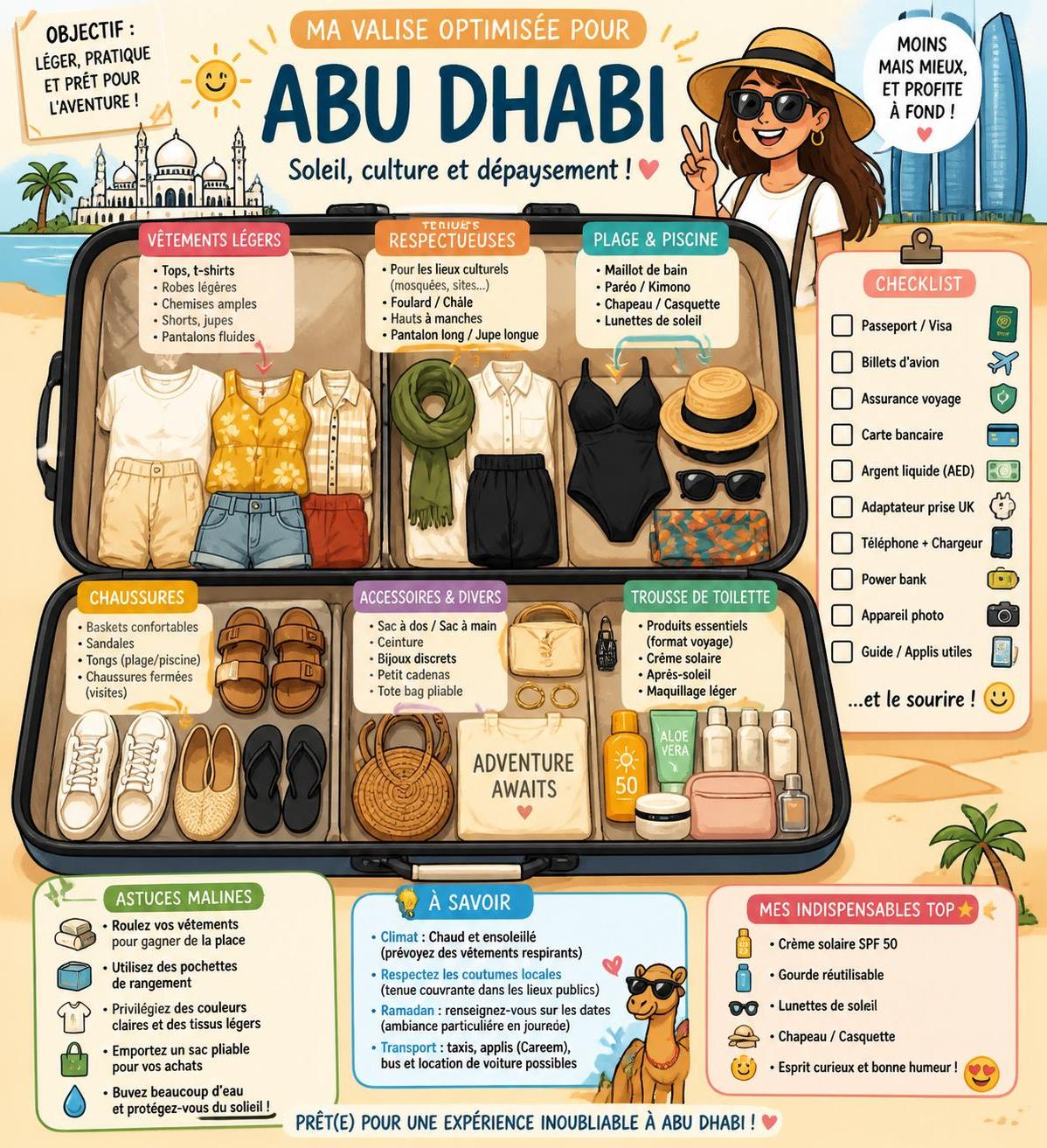 explorez abu dhabi avec ce guide complet, découvrez ses attractions incontournables, sa culture riche et ses conseils pratiques pour un voyage inoubliable dans la capitale des émirats arabes unis.