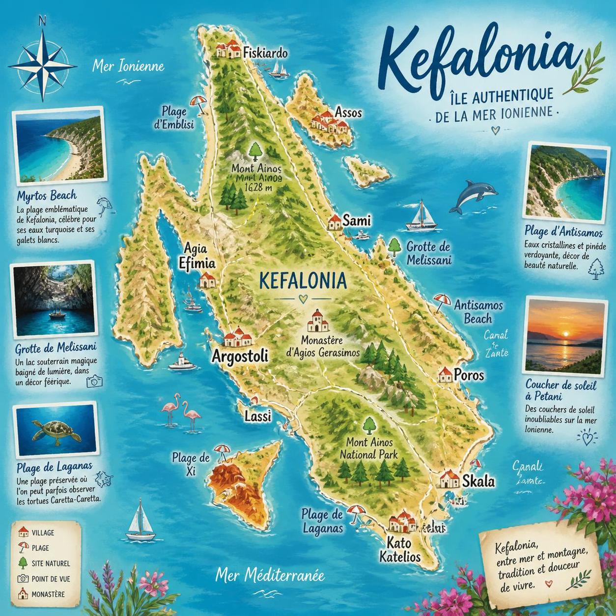 explorez kefalonia avec notre guide complet pour un voyage inoubliable : conseils pratiques, sites incontournables et astuces pour profiter pleinement de cette île grecque magnifique.