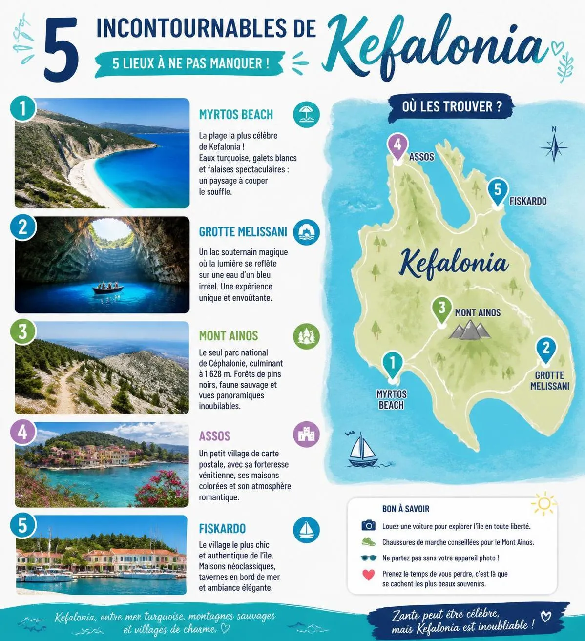 découvrez kefalonia grâce à notre guide complet pour un voyage inoubliable : paysages magnifiques, plages paradisiaques, culture locale et conseils pratiques pour une expérience unique.