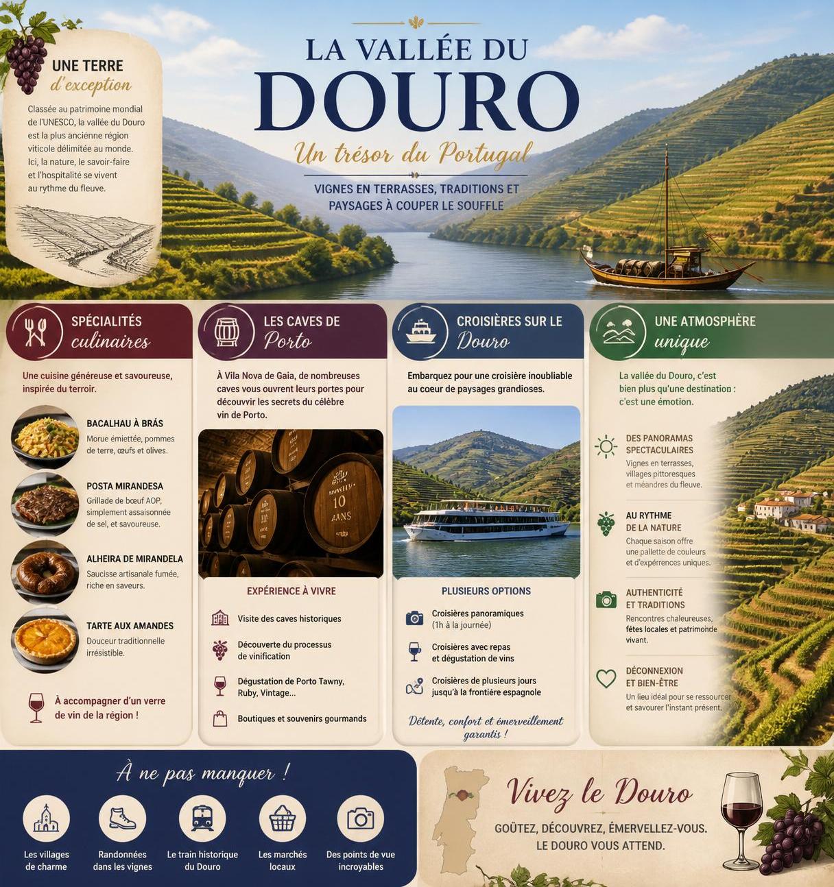 explorez les meilleures destinations du portugal pour des vacances inoubliables alliant culture, nature et détente au cœur de paysages magnifiques.