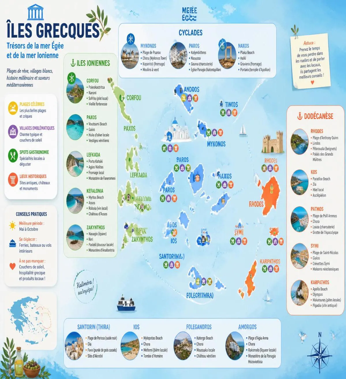 explorez les plus belles îles grecques en 2026 et vivez une expérience inoubliable entre plages paradisiaques, culture riche et paysages époustouflants.