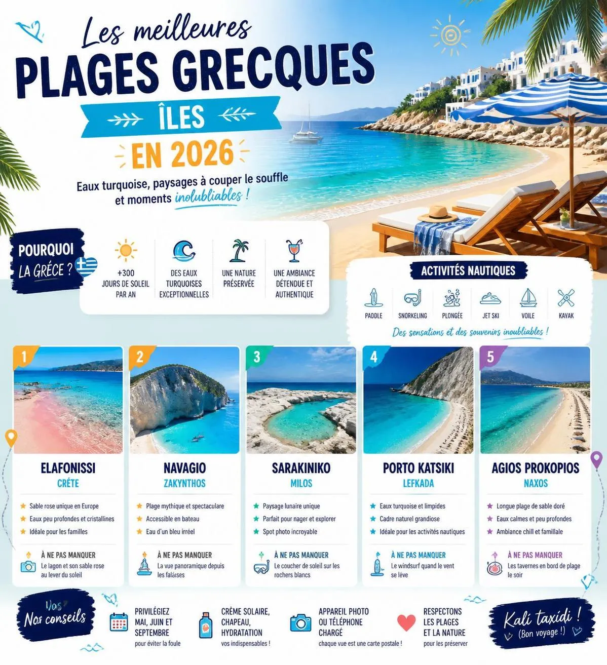 explorez les plus belles îles grecques en 2026 et préparez-vous à un voyage inoubliable entre plages paradisiaques, paysages authentiques et culture riche.