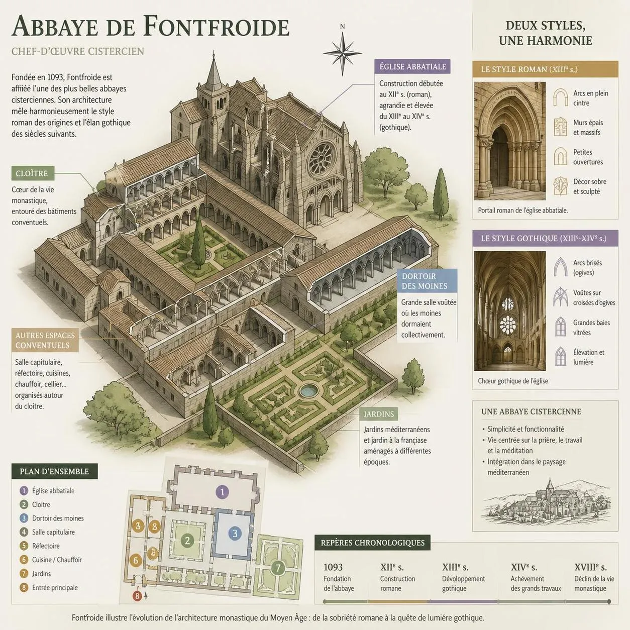 explorez l'abbaye fontfroide, un joyau historique alliant architecture exceptionnelle et paysages enchanteurs, pour un voyage culturel unique.