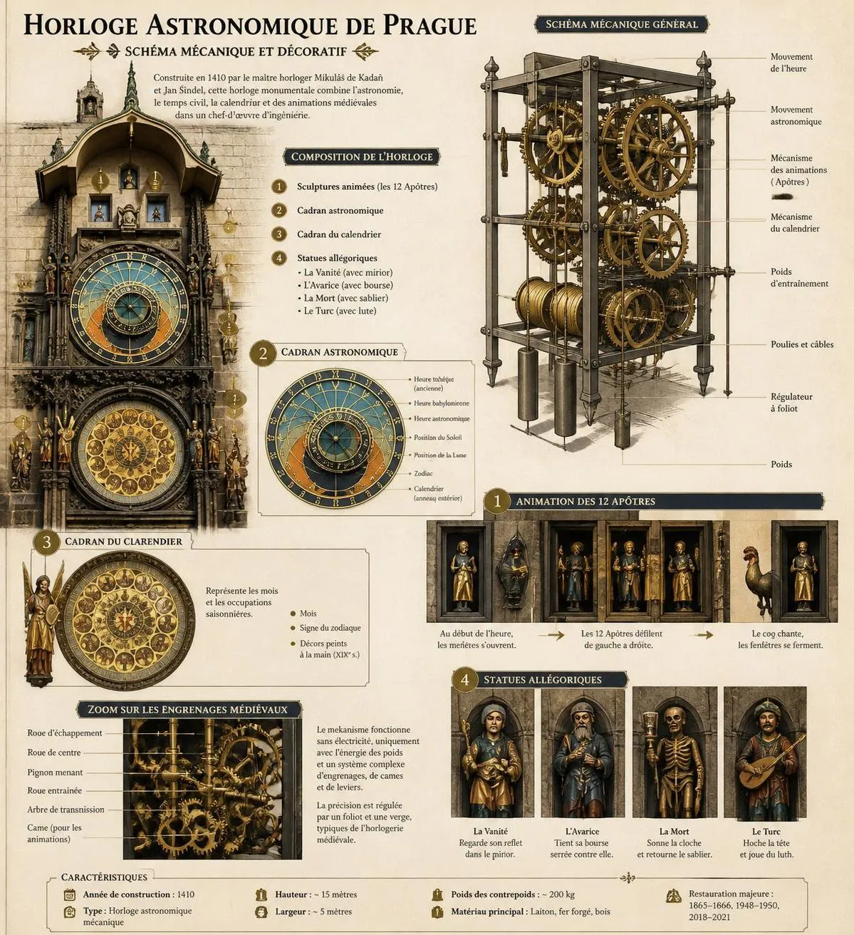 explorez l'horloge astronomique de prague et plongez dans son histoire fascinante, un chef-d'œuvre médiéval emblématique alliant art et science.
