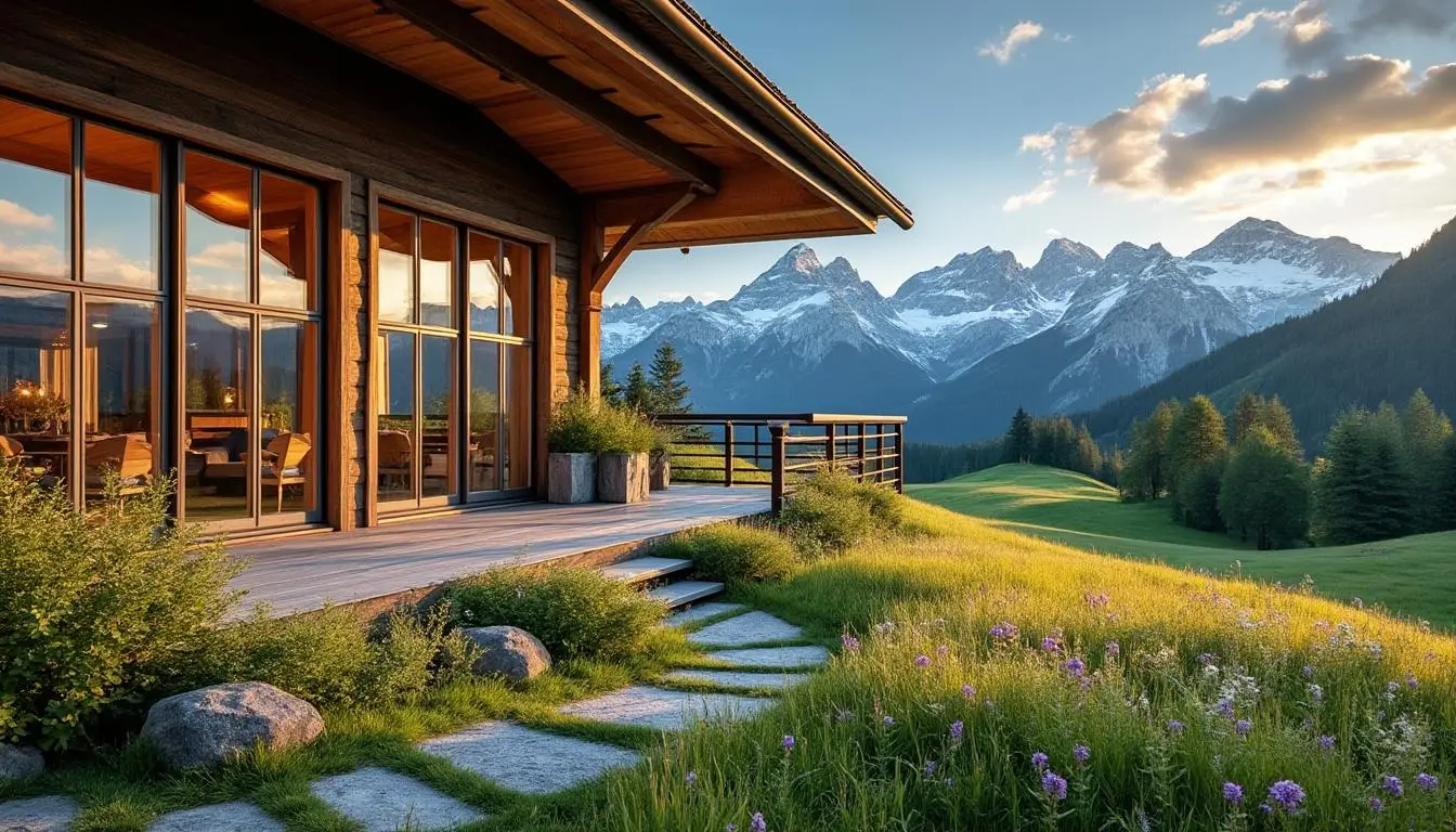 découvrez le retour des beaux jours dans les alpes suisses avec notre sélection de 3 résidences d'exception pour vivre pleinement cette saison unique.
