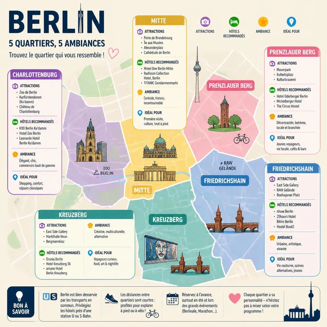 découvrez comment choisir l'hôtel idéal pour un séjour inoubliable à berlin, en fonction de votre budget, de l'emplacement et des services proposés.