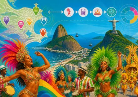 Rio de Janeiro : guide de visite carnaval et incontournables découvrez rio de janeiro à travers notre guide complet : conseils pour profiter du carnaval, attractions incontournables et astuces pour un séjour inoubliable.