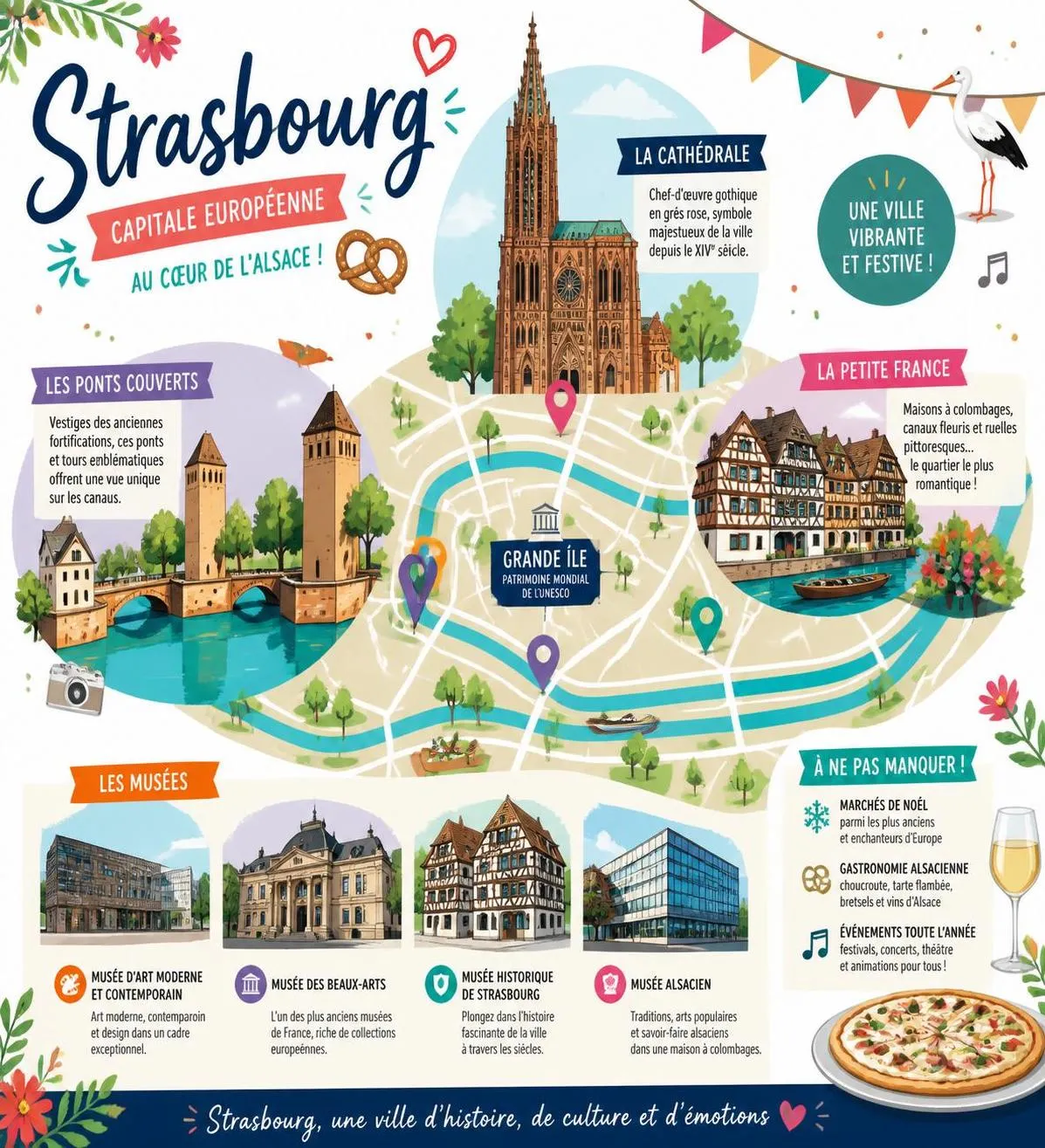 découvrez strasbourg avec notre guide de visite complet : explorez les incontournables, les trésors historiques et les beautés de l'alsace pour un séjour inoubliable.