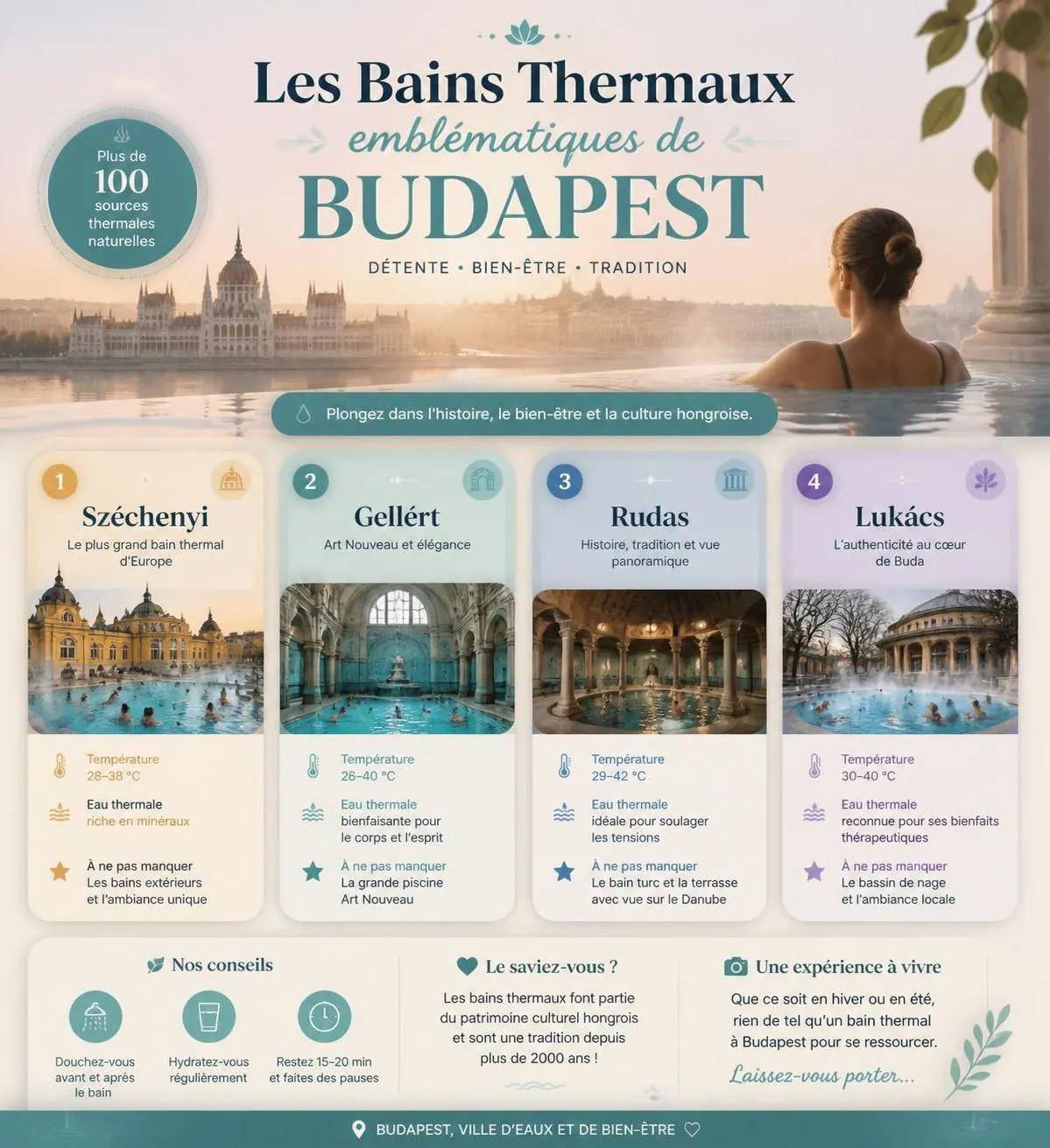 découvrez les incontournables de budapest en 2026 : monuments historiques, culture vibrante, gastronomie locale et conseils pour un séjour inoubliable.
