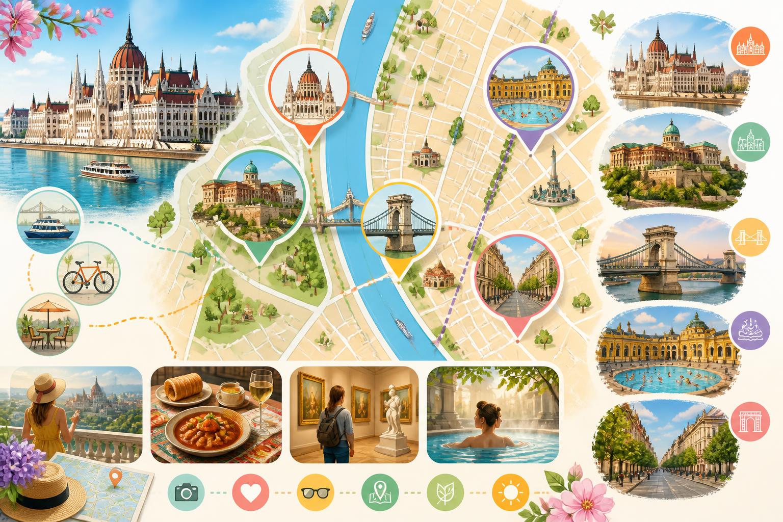 découvrez les incontournables de budapest en 2026 : monuments historiques, quartiers animés, bains thermaux et gastronomie locale pour un séjour inoubliable.