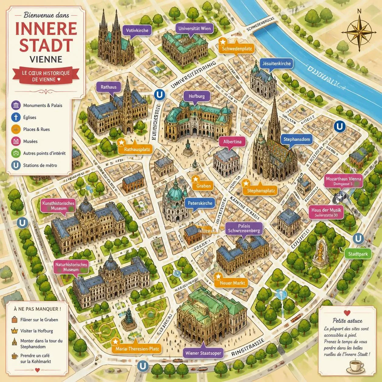 découvrez vienne grâce à notre guide complet pour visiter la capitale autrichienne : attractions incontournables, conseils pratiques, histoire et culture.