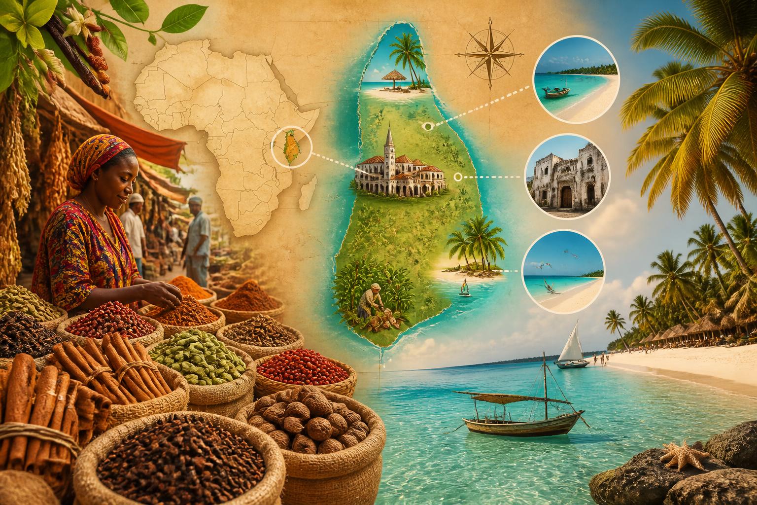 Zanzibar : guide voyage plages et épices de l’île tanzanienne découvrez zanzibar, île tanzanienne aux plages paradisiaques et aux épices envoûtantes. guide complet pour un voyage inoubliable entre détente, culture et saveurs exotiques.
