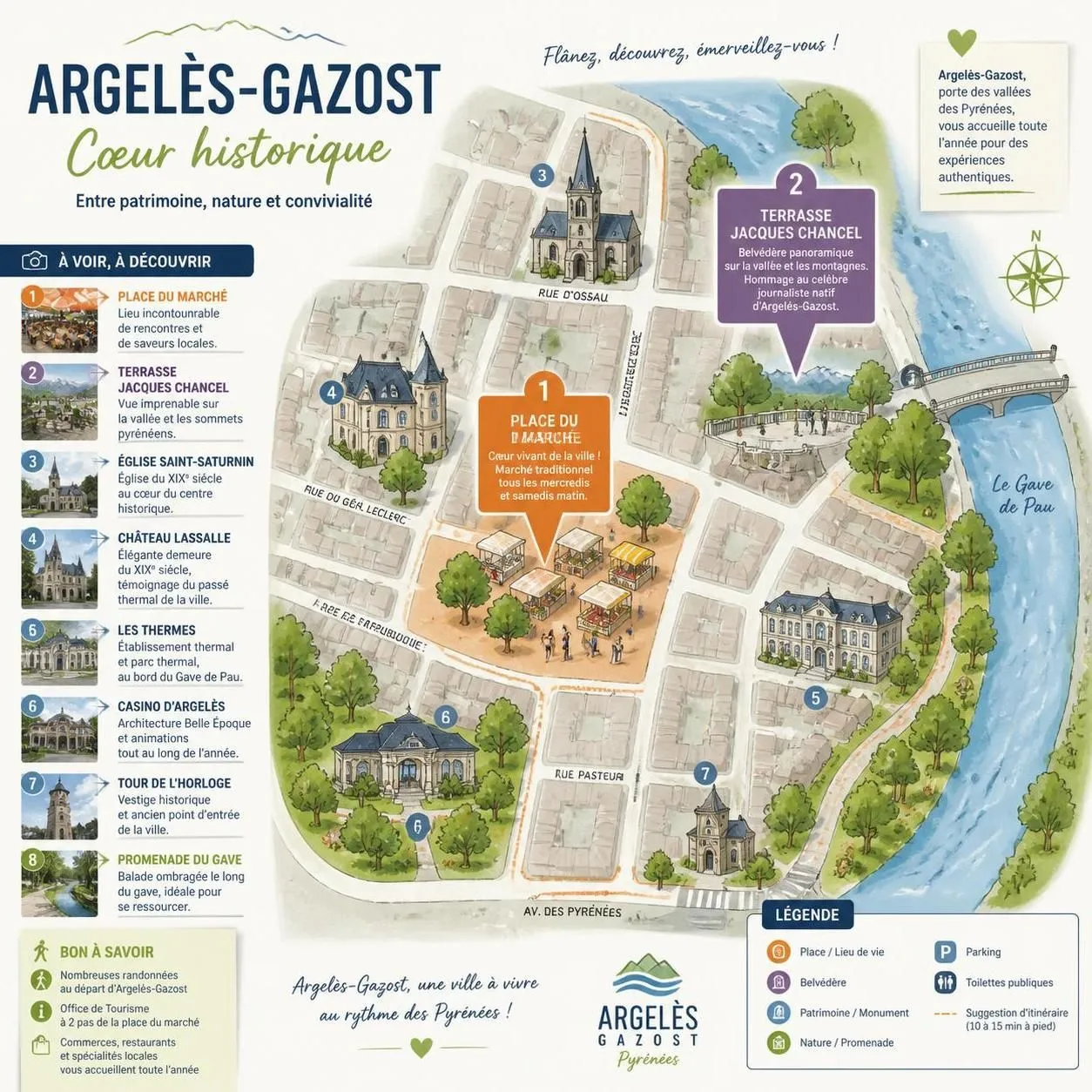 découvrez les activités incontournables à argèles-gazost, charmante ville des hautes-pyrénées, entre nature, culture et gastronomie.