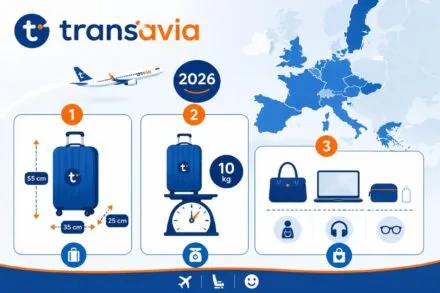 découvrez les dimensions et poids autorisés pour les bagages transavia en 2026, ainsi que ce qui est inclus gratuitement pour voyager léger et sans souci.