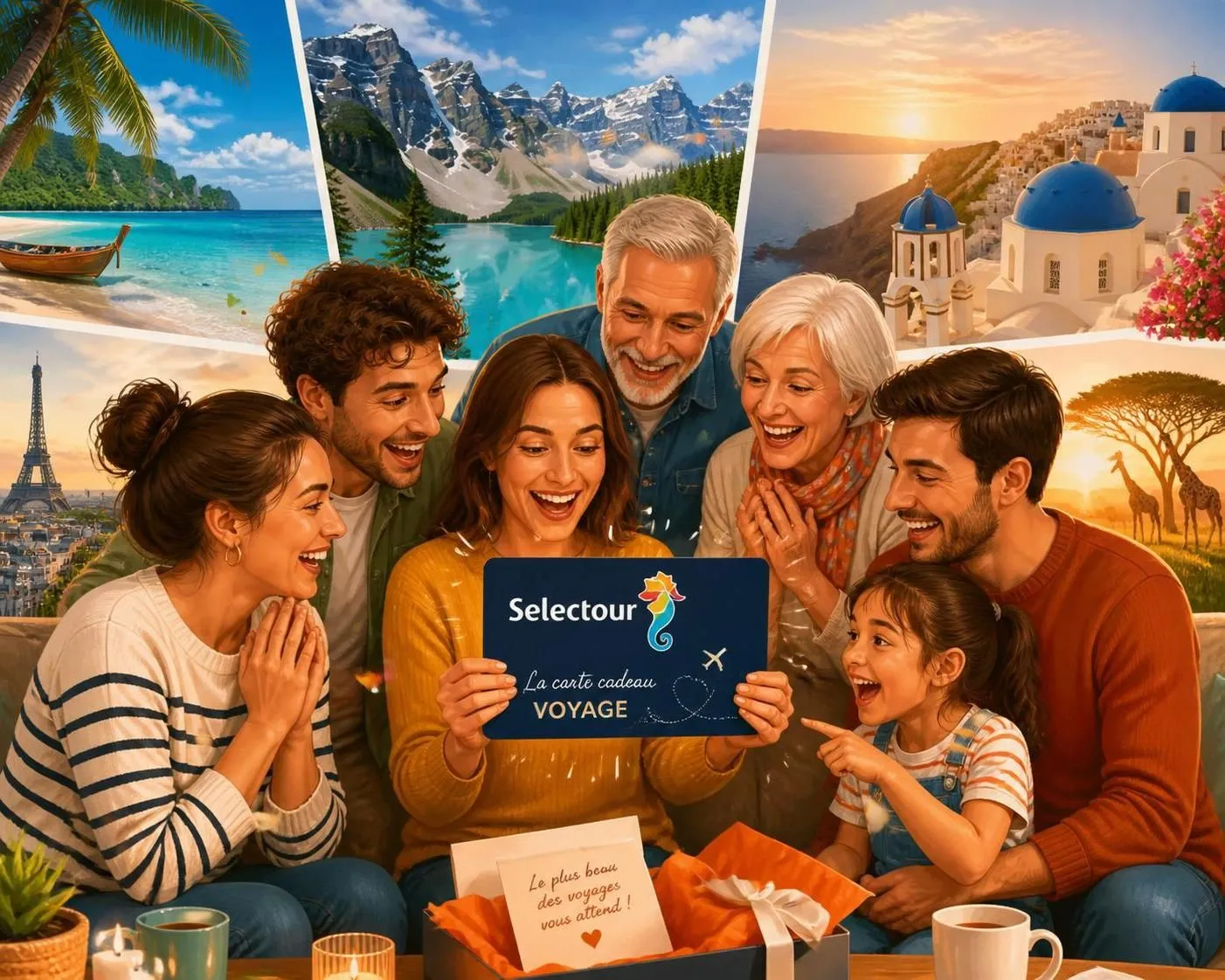découvrez comment offrir et utiliser la carte cadeau voyage selectour facilement dans toutes les agences selectour pour un cadeau sur mesure et idéal.