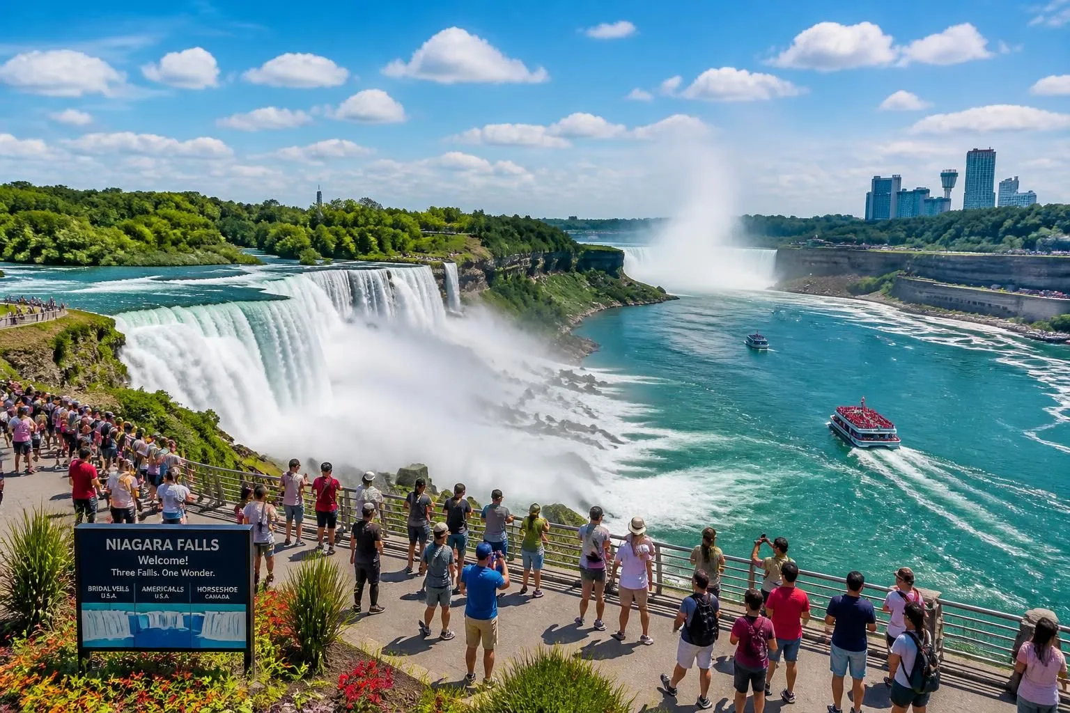 découvrez notre guide complet pour visiter les chutes du niagara des côtés canadien et américain, avec conseils pratiques, attractions incontournables et activités à ne pas manquer.