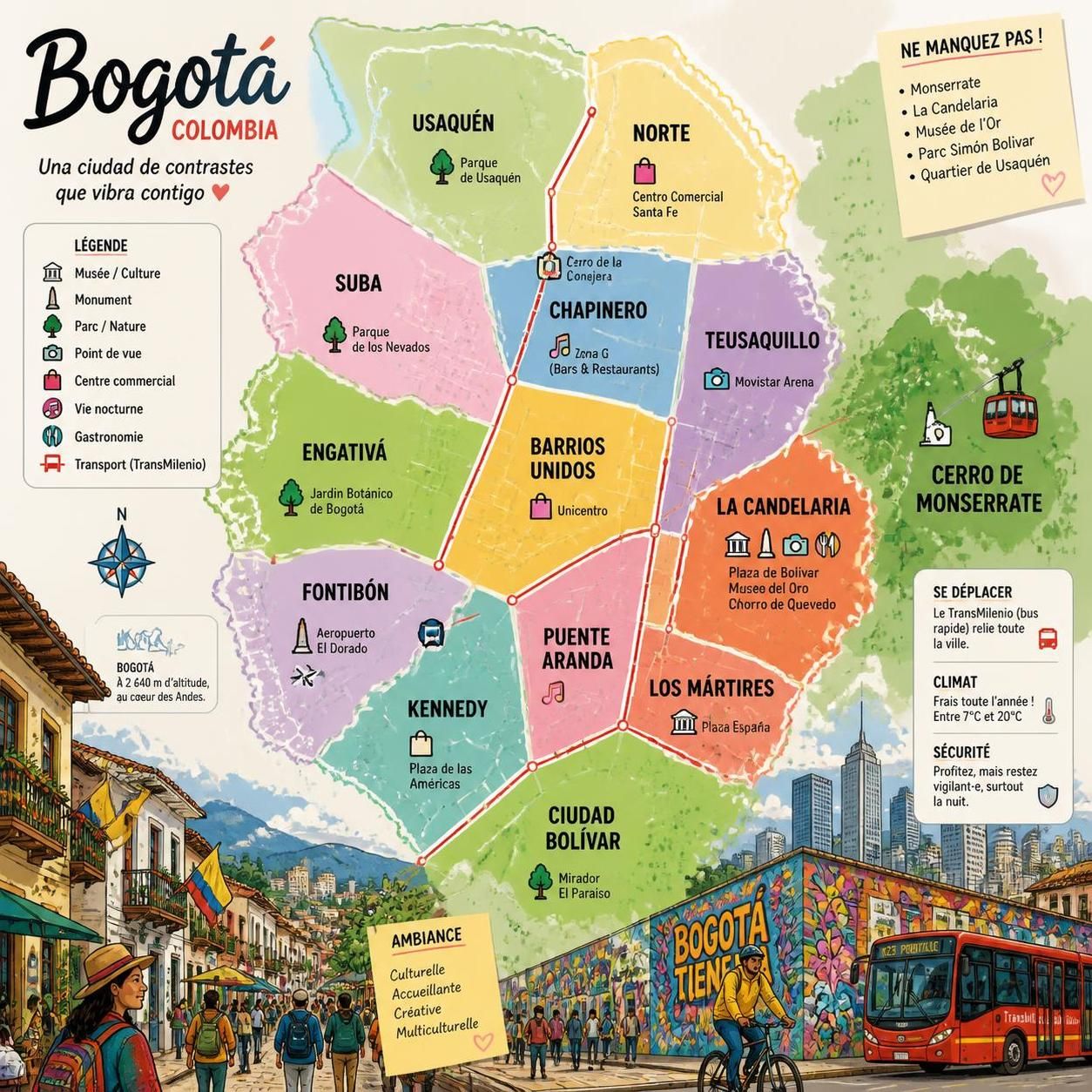découvrez notre guide complet pour un voyage inoubliable en colombie, avec des conseils pratiques pour visiter bogotá, medellín et carthagène.