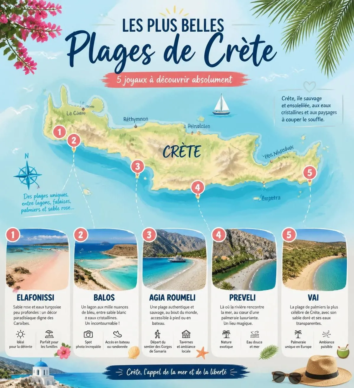 découvrez la crète à travers ses plages paradisiaques, les impressionnantes gorges de samaria et ses sites archéologiques incontournables grâce à notre guide complet.