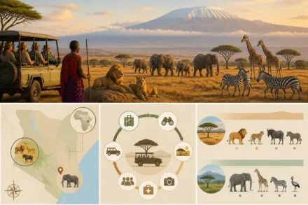 découvrez un safari inoubliable au kenya avec des visites au maasaï mara et amboseli. profitez de notre guide pratique pour organiser facilement votre séjour et vivre une aventure unique en pleine nature.