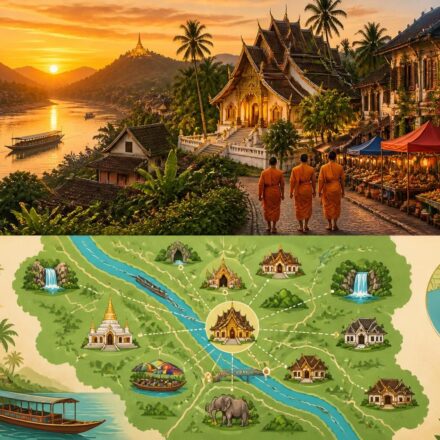 Luang Prabang : guide voyage au Laos et incontournables découvrez luang prabang au laos avec notre guide complet : sites incontournables, conseils pratiques et astuces pour un voyage inoubliable.