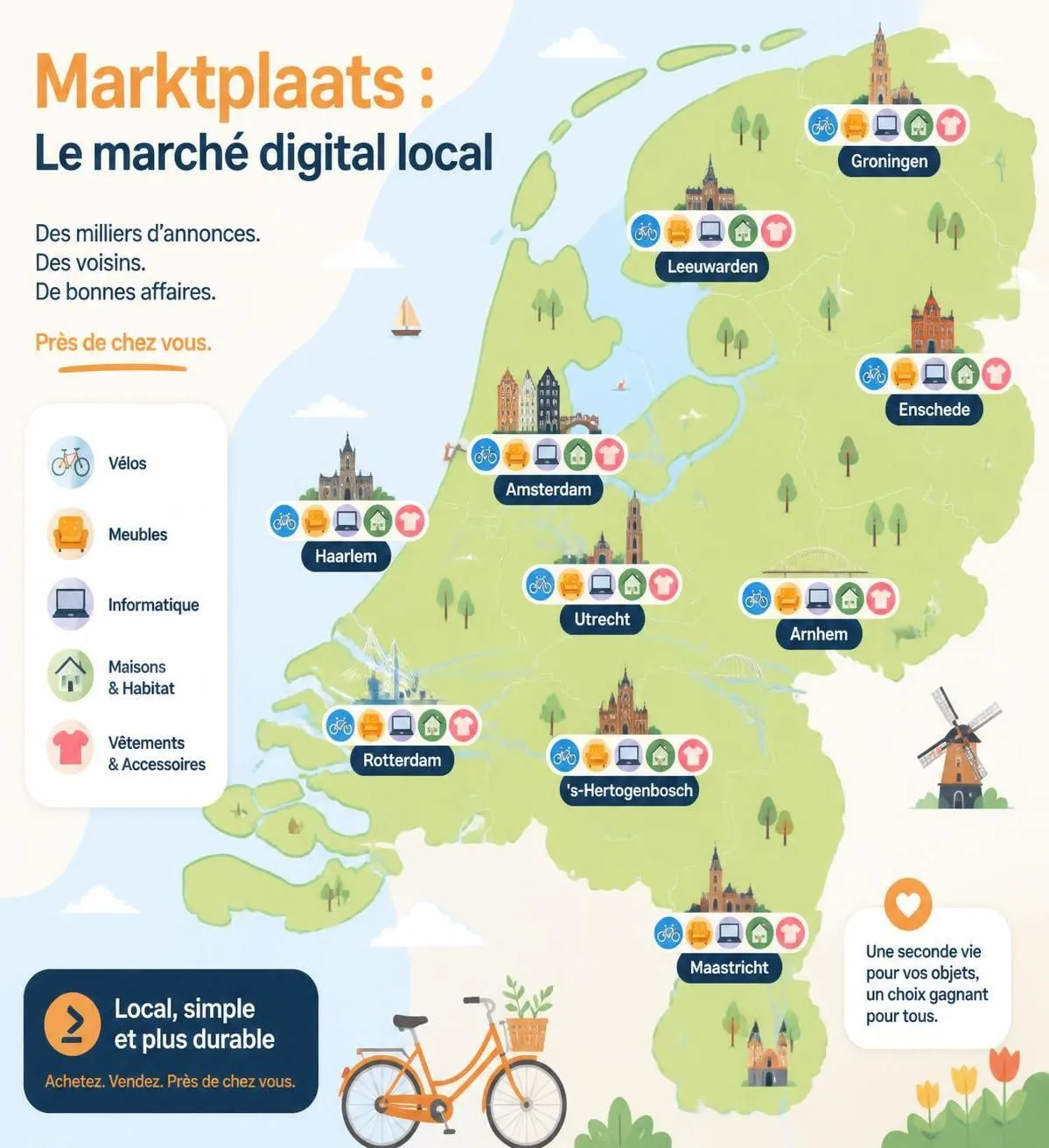 découvrez marktplaats, le site néerlandais incontournable similaire à leboncoin, pour acheter et vendre facilement toutes sortes d’articles aux pays-bas.