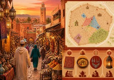 Marrakech : guide médina souks et incontournables de la ville rouge découvrez marrakech à travers notre guide complet de la médina, des souks colorés et des incontournables de la ville rouge pour une expérience authentique et inoubliable.